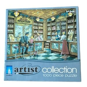 Empire Artist Collection Down at the Soda Fountain 1000 Piece Jigsaw Puzzle
